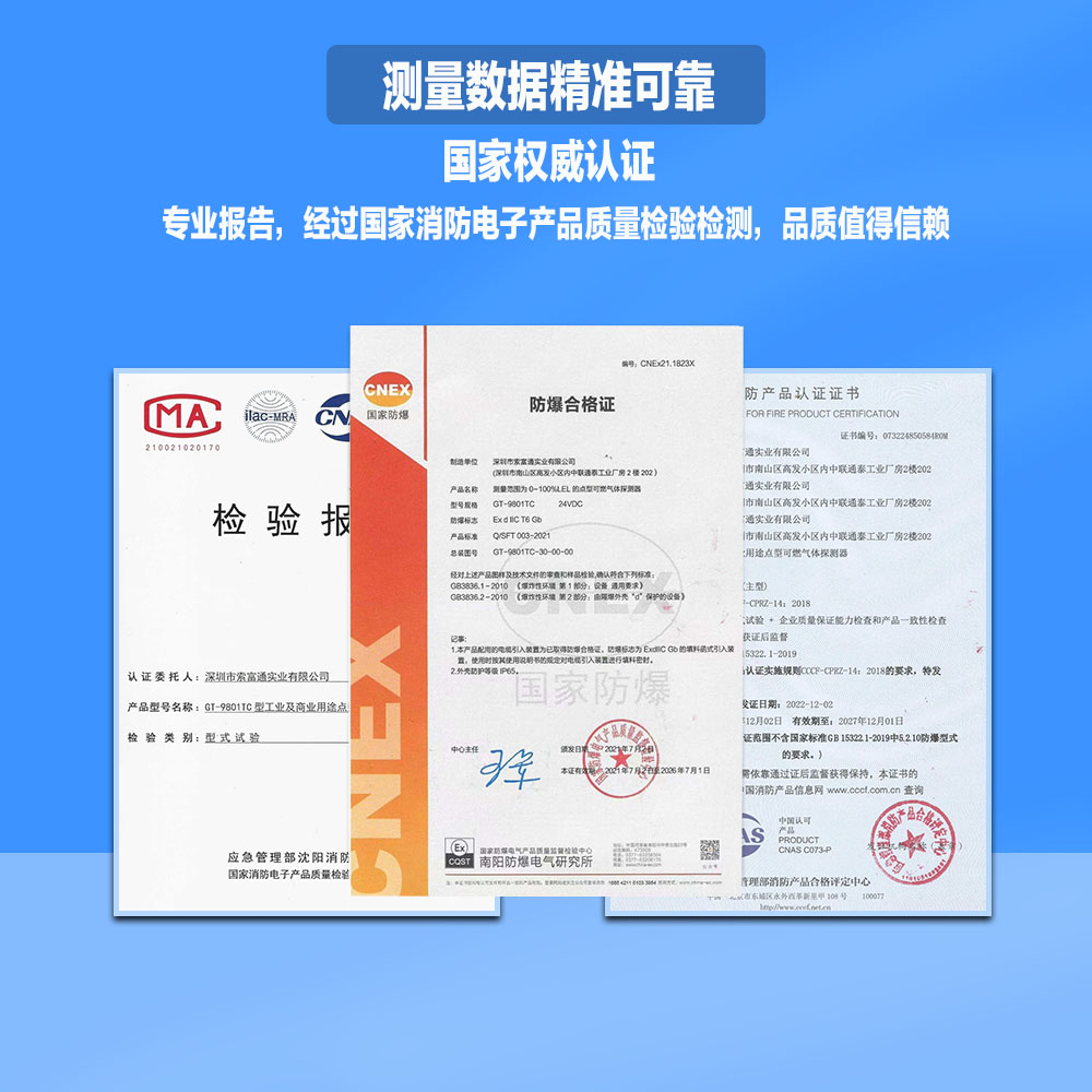 GT-9801TB/SST-9801B丁烷氣體報(bào)警器(圖3)